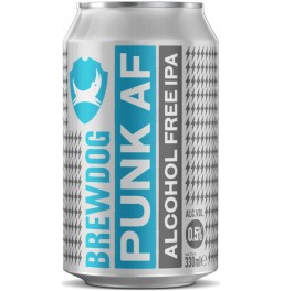 Пиво BrewDog, "Punk" AF, in can, 0.33 л