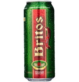 Пиво "Britos", in can, 0.5 л