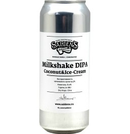 Пиво "Salden's" Milkshake DIPA Coconut &amp; Ice-Cream, in can, 0.5 л