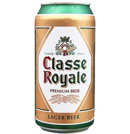Пиво "Classe Royale" Premium Lager, in can, 0.33 л