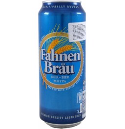 Пиво "Fahnen Brau", in can, 0.5 л