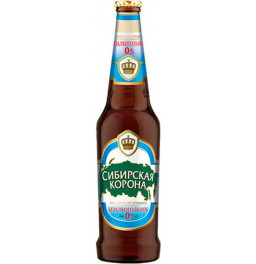 Пиво "Сибирская корона" Безалкогольное, 0.47 л