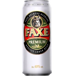 Пиво "Faxe" Premium (Russia), in can, 0.45 л