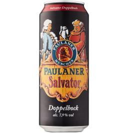 Пиво Paulaner, "Salvator", in can, 0.5 л