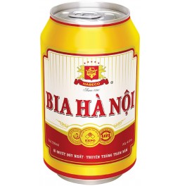 Пиво Bia Ha Noi, in can, 0.33 л