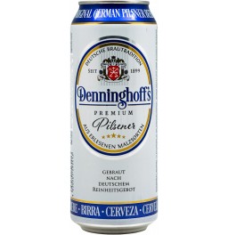 Пиво Denninghoff's, Premium Pilsener, in can, 0.5 л