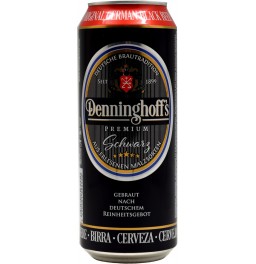 Пиво "Denninghoff's" Premium Schwarz, in can, 0.5 л