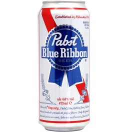 Пиво "Pabst Blue Ribbon", in can, 473 мл