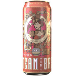 Пиво "Steam Brew" German Red, in can, 0.5 л