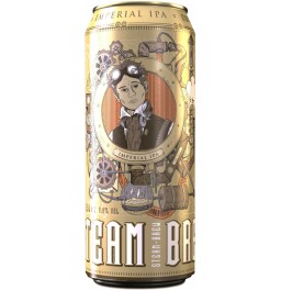 Пиво "Steam Brew" Imperial IPA, in can, 0.5 л
