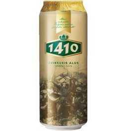Пиво Volfas Engelman, "1410" Sviesusis Alus, in can, 568 мл