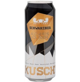 Пиво "Kuschter" Schwarzbier, in can, 0.5 л
