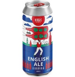 Пиво New Riga's Brewery, "Varka" English Ale, in can, 0.45 л