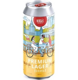 Пиво New Riga's Brewery, "Varka" Premium Lager, in can, 0.45 л