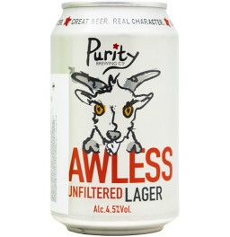 Пиво Purity, "Lawless" Lager, in can, 0.33 л