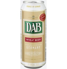Пиво "DAB" Wheat Beer, in can, 0.5 л