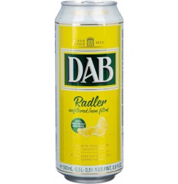 Пиво "DAB" Radler, in can, 0.5 л