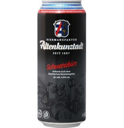 Пиво "Altenkunstadt" Schwarzbier, in can, 0.5 л