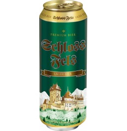 Пиво "Schloss Fels" Lager, in can, 0.5 л