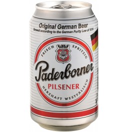 Пиво Paderborner, Pilsener, in can, 0.33 л
