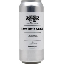 Пиво "Salden's" Hazelnut Stout, in can, 0.5 л