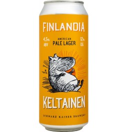 Пиво Schwarz Kaiser, "Finlandia Keltainen", in can, 0.5 л