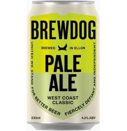 Пиво BrewDog, Pale Ale, in can, 0.33 л