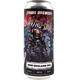 Пиво Chibis, "Intro-Dive", in can, 0.5 л