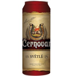 Пиво "Cernovar" Svetle, in can, 0.5 л