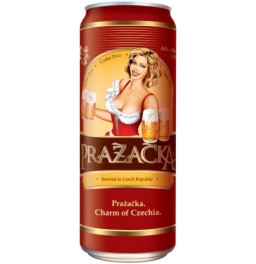Пиво "Prazacka" Svetle, in can, 0.5 л