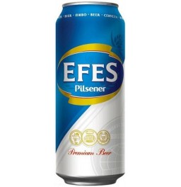 Пиво "Эфес" Пилсенер, в жестяной банке, 0.5 л