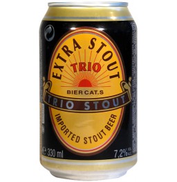 Пиво "Trio" Extra Stout, in can, 0.33 л
