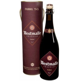 Пиво Westmalle, "Trappist Dubbel", in gift tube, 0.75 л