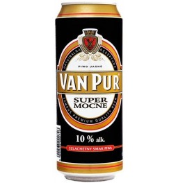 Пиво "Van Pur" Super Mocne, in can, 0.5 л