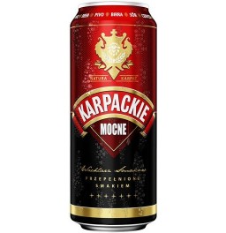 Пиво "Karpackie" Mocne, in can, 0.5 л