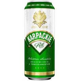 Пиво "Karpackie" Pils, in can, 0.5 л