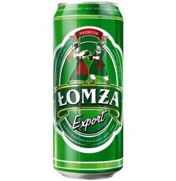 Пиво "Lomza" Export, in can, 0.5 л