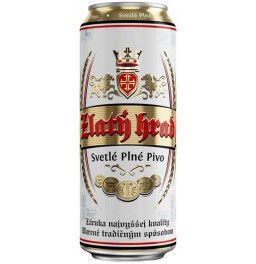 Пиво "Zlaty Hrad" Svetle, in can, 0.5 л