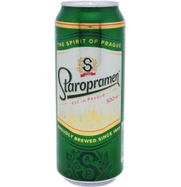 Пиво "Staropramen" Premium (Ukraine), in can, 0.5 л