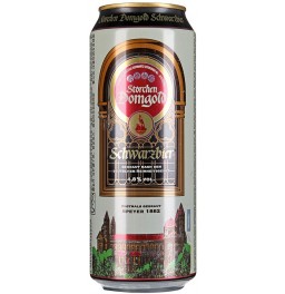 Пиво "Storchen Domgold" Schwarzbier, in can, 0.5 л