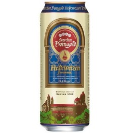 Пиво "Storchen Domgold" Hefeweizen, in can, 0.5 л