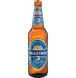 Пиво Балтика №3 Классическое, 0.45 л