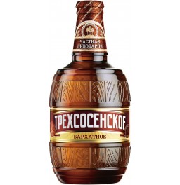 Пиво "Трехсосенское" Бархатное, 0.5 л