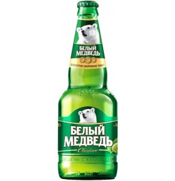 Пиво "Белый медведь" Светлое, 0.5 л
