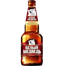 Пиво "Белый медведь" Крепкое, 0.5 л