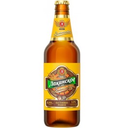 Пиво "Лакинское" Золотистое, 0.5 л