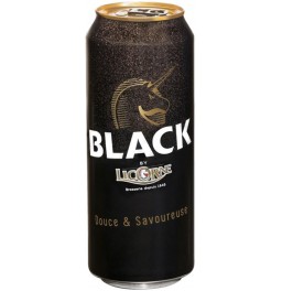 Пиво "Licorne" Black, in can, 0.5 л