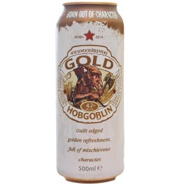 Пиво Wychwood, "Hobgoblin" Gold, in can, 0.5 л