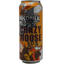 Пиво Konix Brewery, "Crazy Moose" APA, in can, 0.5 л