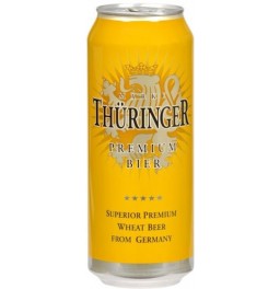 Пиво "Thuringer" Weissbier, in can, 0.5 л